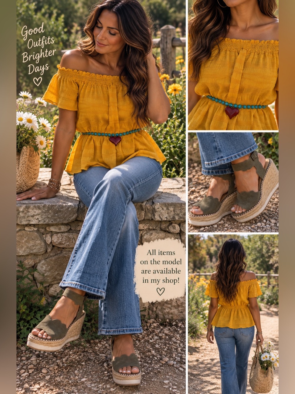 Crown Vintage DAFFODIL Ankle Buckle Olive Green Women’s 8.5 Wedge Suede Espadril